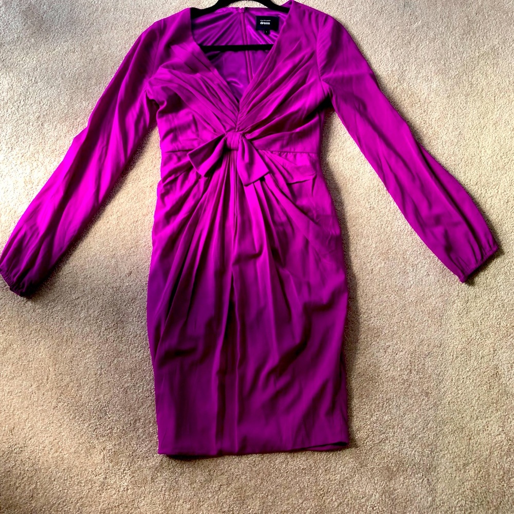 Jill Stuart purple dress
